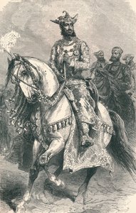 1896 में उनकी महारानी ग्वालियर की महारानी। द्वारा अज्ञात