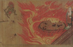 यताडेरा नामक मंदिर का इतिहास, मुरोमाची काल, 1333-1573। द्वारा अज्ञात