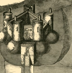 होल्ट कैसल, 1610, 1898 में। द्वारा अज्ञात
