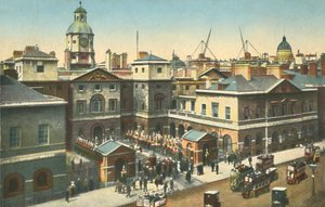 हॉर्स गार्ड्स, व्हाइटहॉल, लंदन, c1910। द्वारा अज्ञात