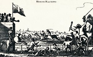 हॉर्स रेसिंग, c1804, 1903 द्वारा अज्ञात