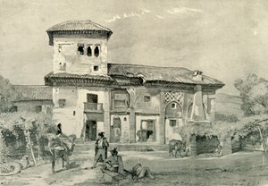 सांचेज़ हाउस, सी 1830, 1907। द्वारा अज्ञात