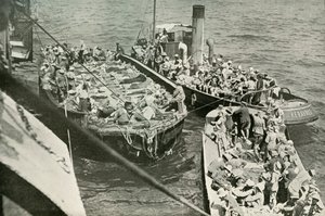 कैसे घायल हो गए थे अस्पताल के जहाजों से, 1919। द्वारा अज्ञात