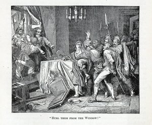 हर्ल थेम फ्रॉम द विंडो !, 1882 द्वारा अज्ञात