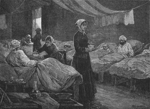 स्कूटरी के अस्पताल में, c1880, 1902 द्वारा अज्ञात