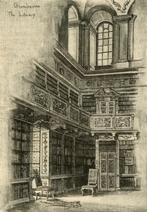 पुस्तकालय में 1870, 1898। द्वारा अज्ञात