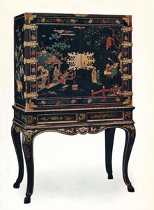 सीमांकित कैबिनेट, c1680, 1910। द्वारा अज्ञात