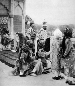 इंडियास रियासत के पन्ने, जॉर्ज वी और क्वीन मे दिल्ली, 1911, 1935 द्वारा अज्ञात