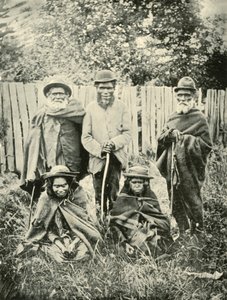 वेस्ट ऑस्ट्रेलिया के स्वदेशी लोग, 1901। द्वारा अज्ञात