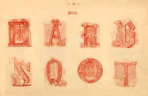 प्रारंभिक, 1862 द्वारा अज्ञात