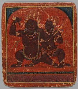 दीक्षा कार्ड Tsakalis: यम, 15 वीं सदी की शुरुआत। द्वारा अज्ञात