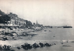 इनलान - रॉकी बीच और स्टीमबोट पियर दिखाते हुए, 1895 द्वारा अज्ञात