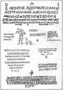 रोम, 1926 में कैटाकॉम्ब्स के शिलालेख द्वारा अज्ञात
