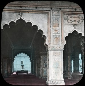 आंतरिक दीवान-ए-ख़ास, लाल किला, दिल्ली, भारत, 19 वीं सदी के अंत या 20 वीं सदी की शुरुआत में द्वारा अज्ञात
