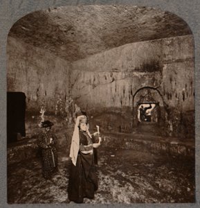 नब्लस की सड़क पर किंग्स के मकबरों का इंटीरियर, c1900 द्वारा अज्ञात