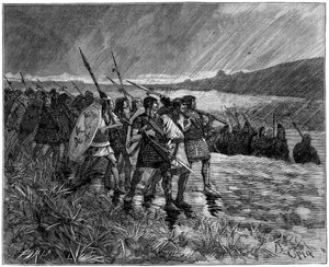 5 वीं शताब्दी 1882-1884 की शुरुआत में, एलन या विसिगोथ्स, गॉल पर आक्रमण द्वारा अज्ञात