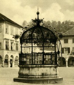 आयरन वेल, ब्रुक डेर डेर, स्टायरिया, ऑस्ट्रिया, c1935। द्वारा अज्ञात