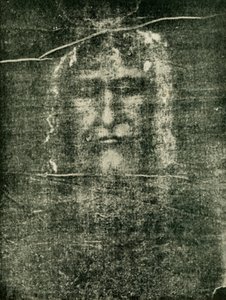 इज़ द विजिबल इमेज ओन द होली श्राउड ए फोटो, क्राइस्ट, १ ९ ०२। द्वारा अज्ञात