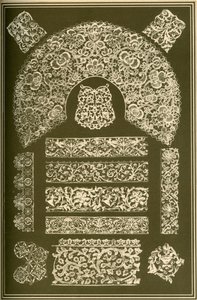 इतालवी पुनर्जागरण फीता, 1898। द्वारा अज्ञात