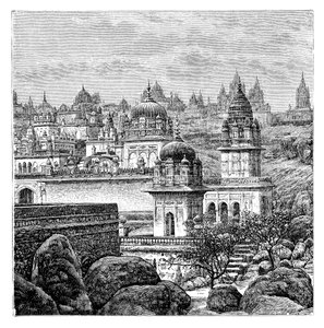 जैन मंदिर, जूनागढ़, गुजरात, भारत, १ Jun ९ ५ द्वारा अज्ञात