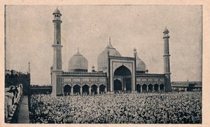 जामा मस्जिद, दिल्ली, c1900 द्वारा अज्ञात