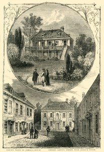 जमैका हाउस, 1826, सी 1878। द्वारा अज्ञात
