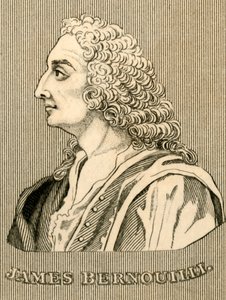 जेम्स बर्नौली, 1654-1705, 1830। द्वारा अज्ञात