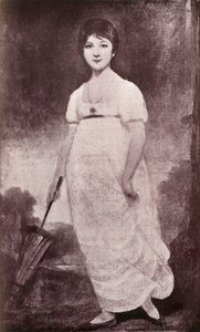 जेन ऑस्टेन, c1789, 1919 द्वारा अज्ञात