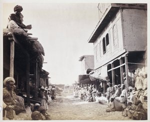जेल्लाबाद, मेन स्ट्रीट', c 1878 द्वारा अज्ञात