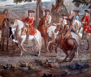 जॉन चर्चिल, ड्यूक ऑफ मार्लबोरो 1650-1722 अंग्रेज सैनिक, ब्लेनहेम की लड़ाई में, 1704 द्वारा अज्ञात