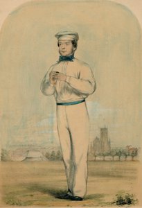जॉन विज्डन, c1850s। द्वारा अज्ञात