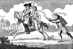 जॉन ऑफ गैंट ने अपनी यात्रा पर मंगल को, या, ... 1747 को आरोहण किया द्वारा अज्ञात