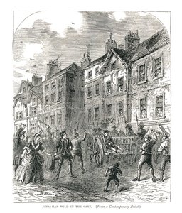 जोनाथन वाइल्ड इन द कार्ट, 1878 द्वारा अज्ञात