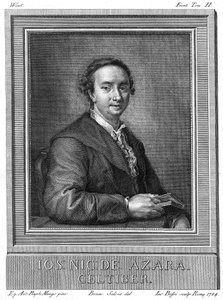 जोस निकोलस डी अज़ारा 1731-1804, स्पेनिश राजनयिक और कला और साहित्य के संरक्षक, 1784 द्वारा अज्ञात