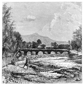 काबुल नदी, अफगानिस्तान, 1895 द्वारा अज्ञात