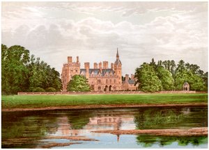 केल्हम हॉल, नॉटिंघमशायर, मैनर्स-सटन परिवार का घर, c1880 द्वारा अज्ञात