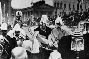 बर्लिन में राजा एडवर्ड सप्तम और कैसर विल्हेम II, फरवरी 1909 1964 द्वारा अज्ञात