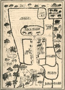 1908 के बोरस्टल ब्रिल में किंग एडवर्ड द कन्फेसर्स पैलेस द्वारा अज्ञात