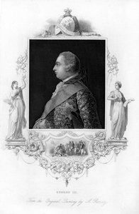 ग्रेट ब्रिटेन के किंग जॉर्ज III, c1850 द्वारा अज्ञात