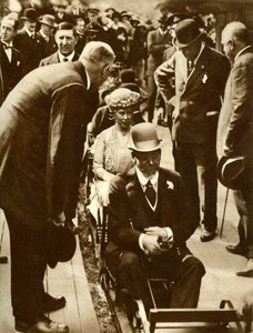 किंग जॉर्ज वी और क्वीन मैरी ... ब्रिटिश साम्राज्य प्रदर्शनी, वेम्बली, लंदन, 1925, 1935। द्वारा अज्ञात