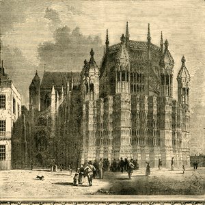 किंग हेनरी VII. चैपल, 1881। द्वारा अज्ञात