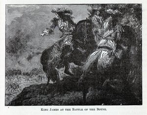 1882 के बोयेन की लड़ाई में राजा जेम्स द्वारा अज्ञात