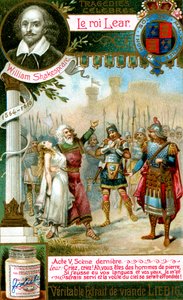 विलियम शेक्सपियर द्वारा किंग लियर 1564-1616, c1900 द्वारा अज्ञात
