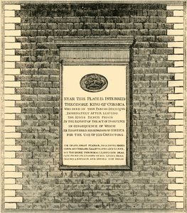 राजा थियोडोरस स्मारक, 1881। द्वारा अज्ञात