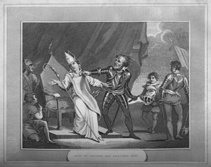 किंग विलियम सीज़िंग हिज ब्रदर ओडो, 1838 द्वारा अज्ञात