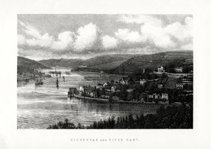 किंग्सवियर और रिवर डार्ट, साउथ डेवोन, 1896 द्वारा अज्ञात