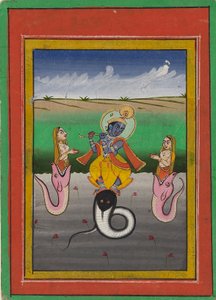 कृष्ण कालियामर्दका, 20वीं सदी की शुरुआत में द्वारा अज्ञात