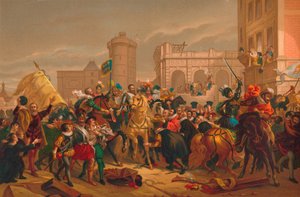 लेफ्ट्री dHenri IV एक पेरिस में हेनरी IV का पेरिस में प्रवेश, 1817 द्वारा अज्ञात