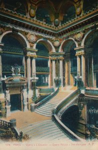 लोपेरा गार्नियर - सीढ़ी, पेरिस, c1920 द्वारा अज्ञात