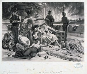अनन्त न्याय, फ्रेंको-प्रशिया युद्ध, 1870-1871। द्वारा अज्ञात